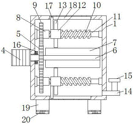 Stirring device for processing chitosan