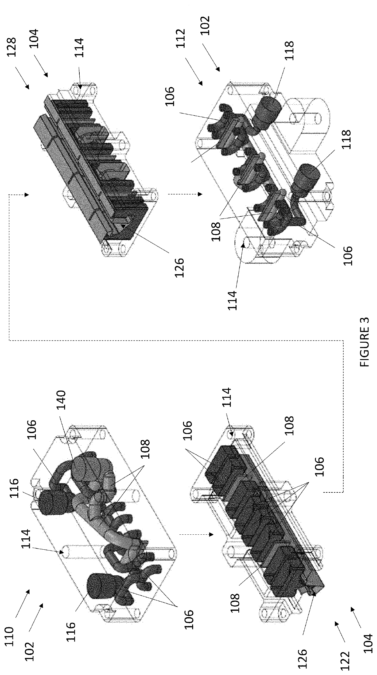 Sizer for an extrusion machine with improved cooling and vacuum channels