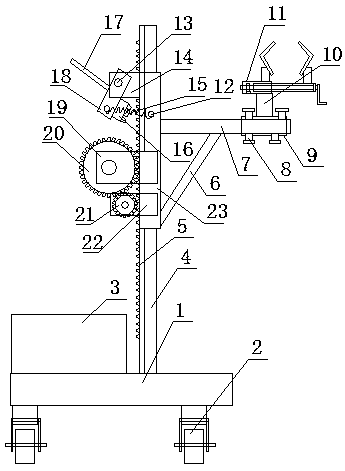 Adjustable type fixed clamping and conveying system and method for aluminum profile machining