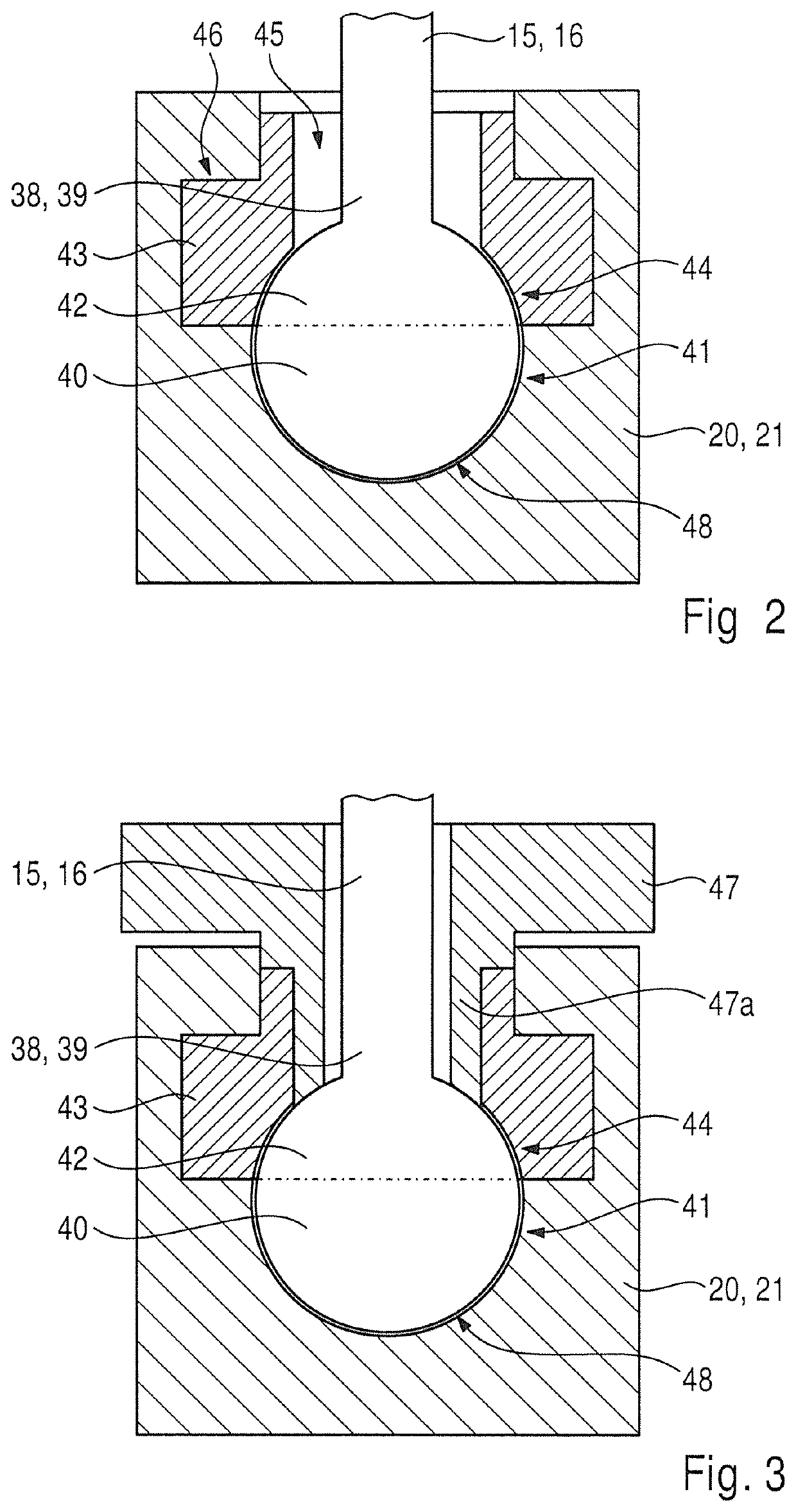 Method for producing a unit consisting of eccentric rod and piston of a connecting rod of an internal combustion engine