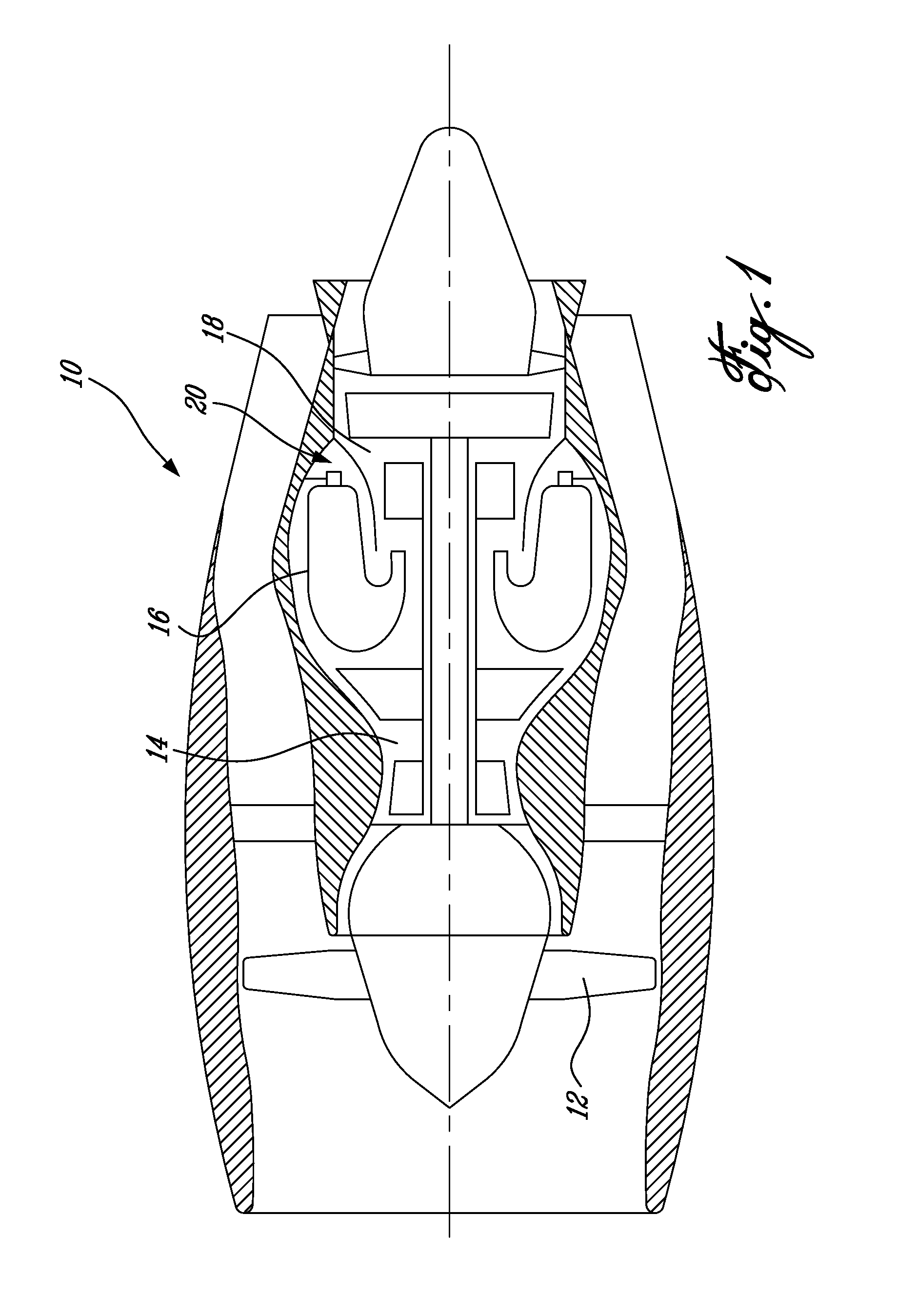 Optimized internal manifold heat shield attachment