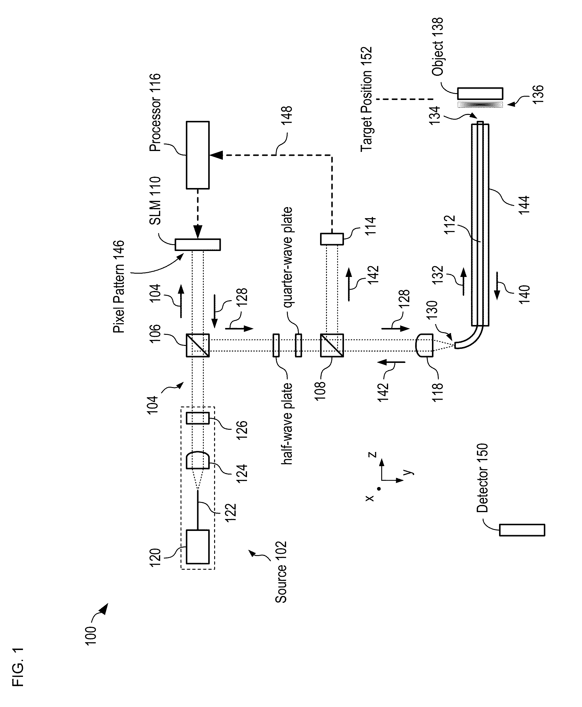 Method for single-fiber microscopy using intensity-pattern sampling and optimization-based reconstruction