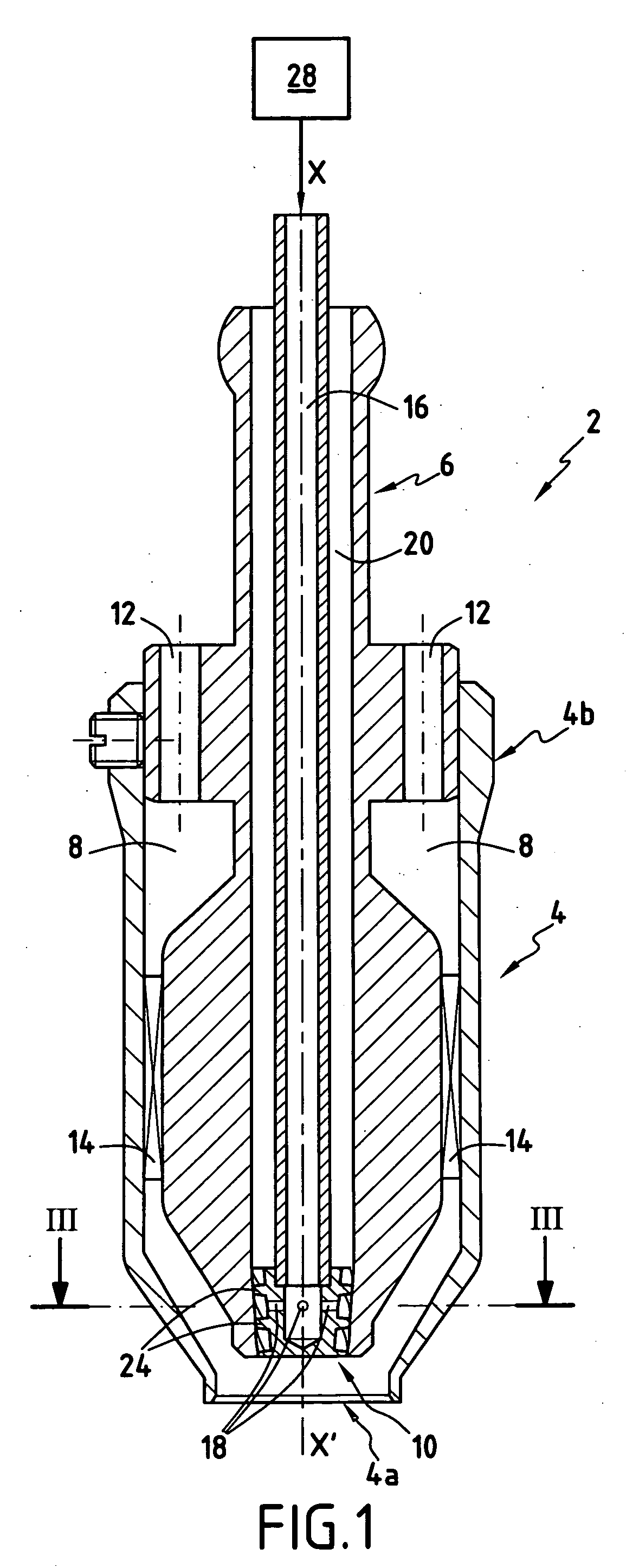 Effervescence injector for an aero-mechanical system for injecting air/fuel mixture into a turbomachine combustion chamber