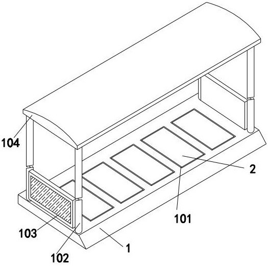 Three-dimensional parking platform for charging new energy vehicles