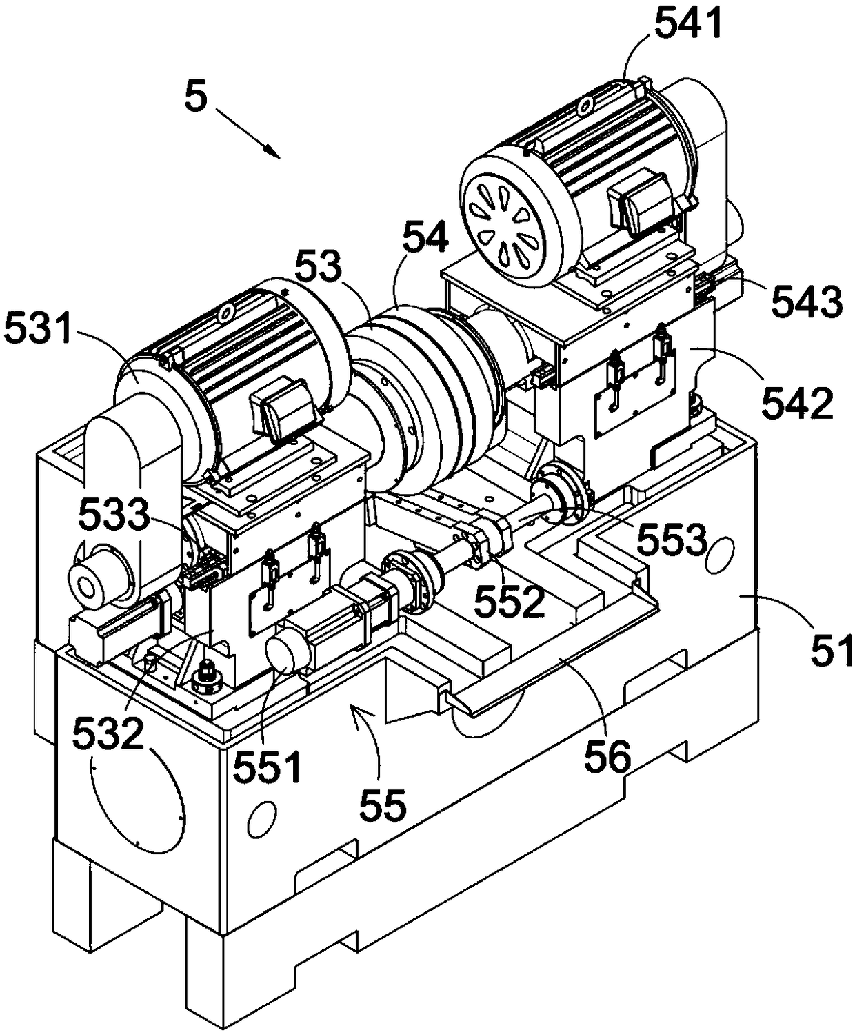 Full-automatic side face grinding machine