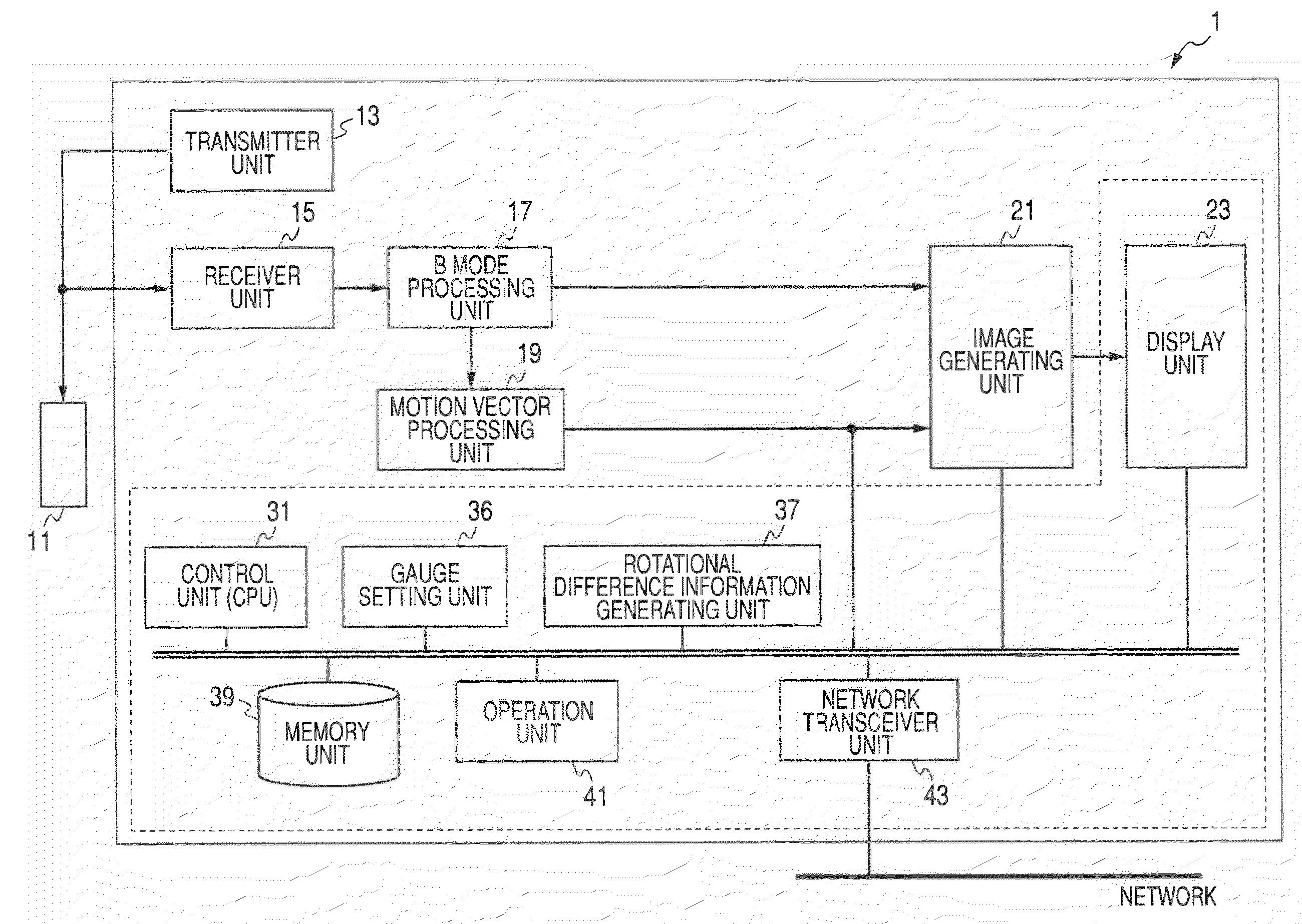 Ultrasonic diagnostic apparatus, ultrasonic image processing apparatus and ultrasonic image processing method