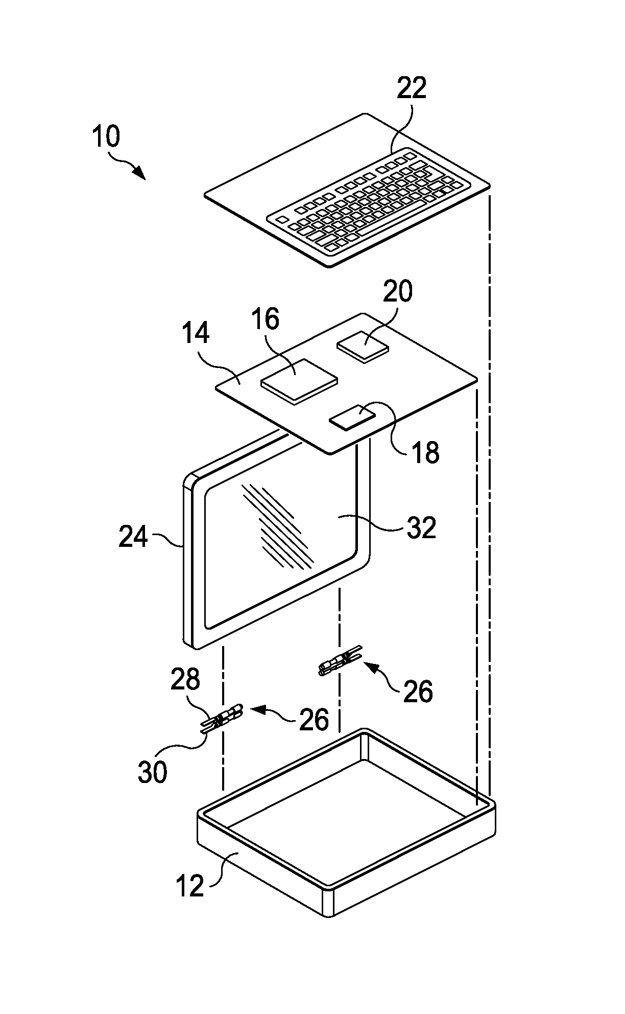 Information handling system housing lid with synchronized motion