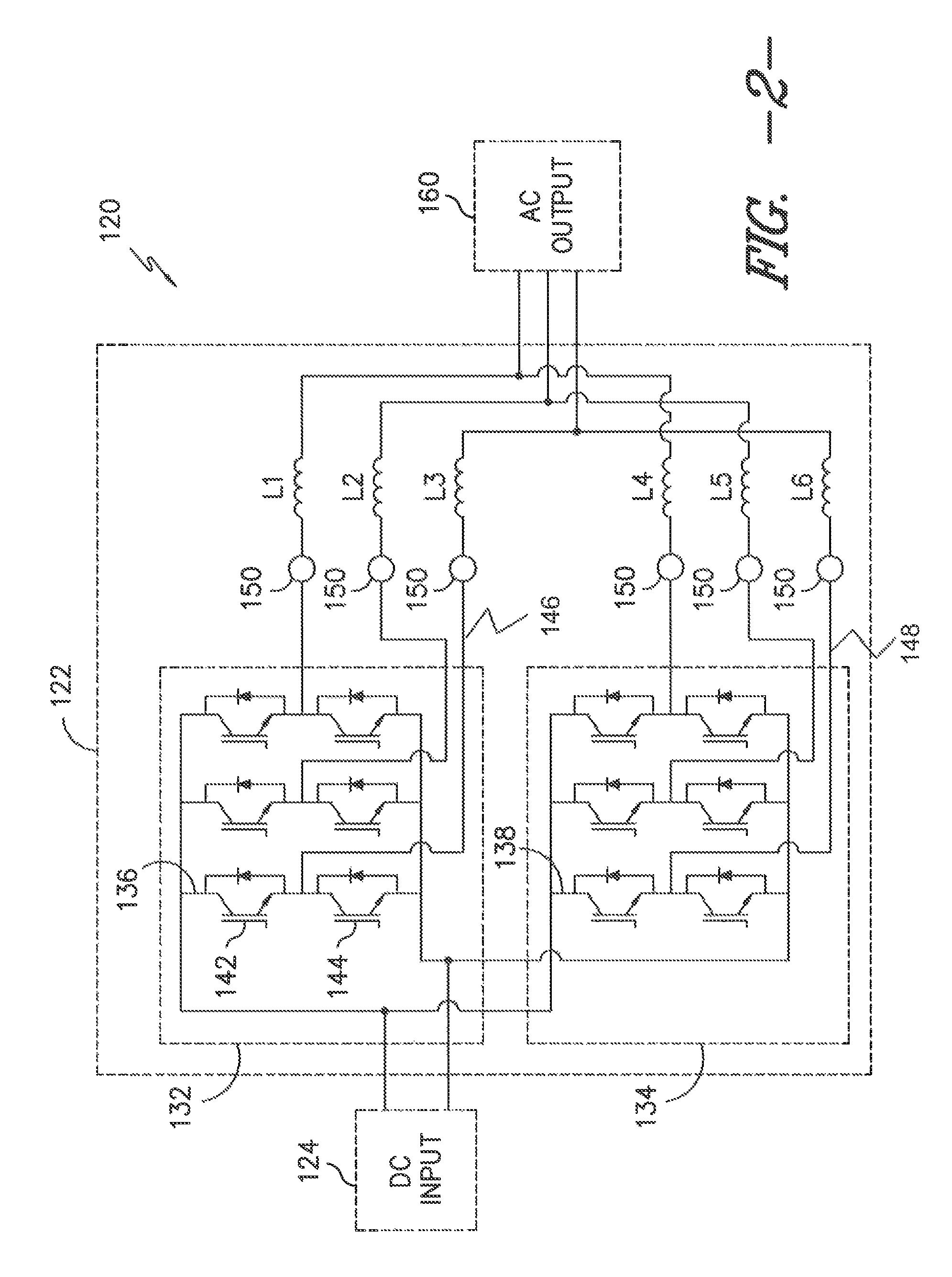 Control scheme for current balancing between parallel bridge circuits