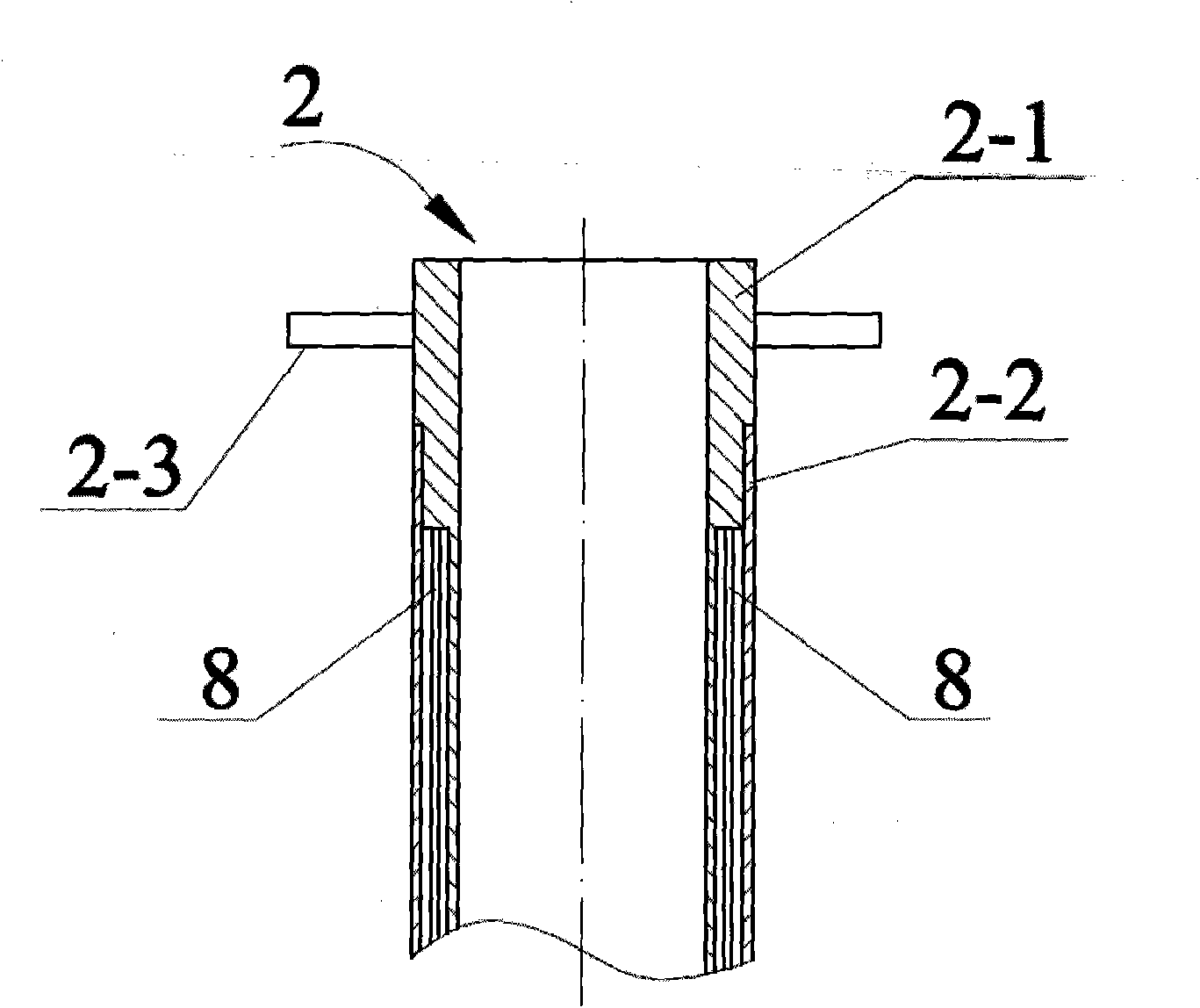 Photosynthetic hydrogen preparation device