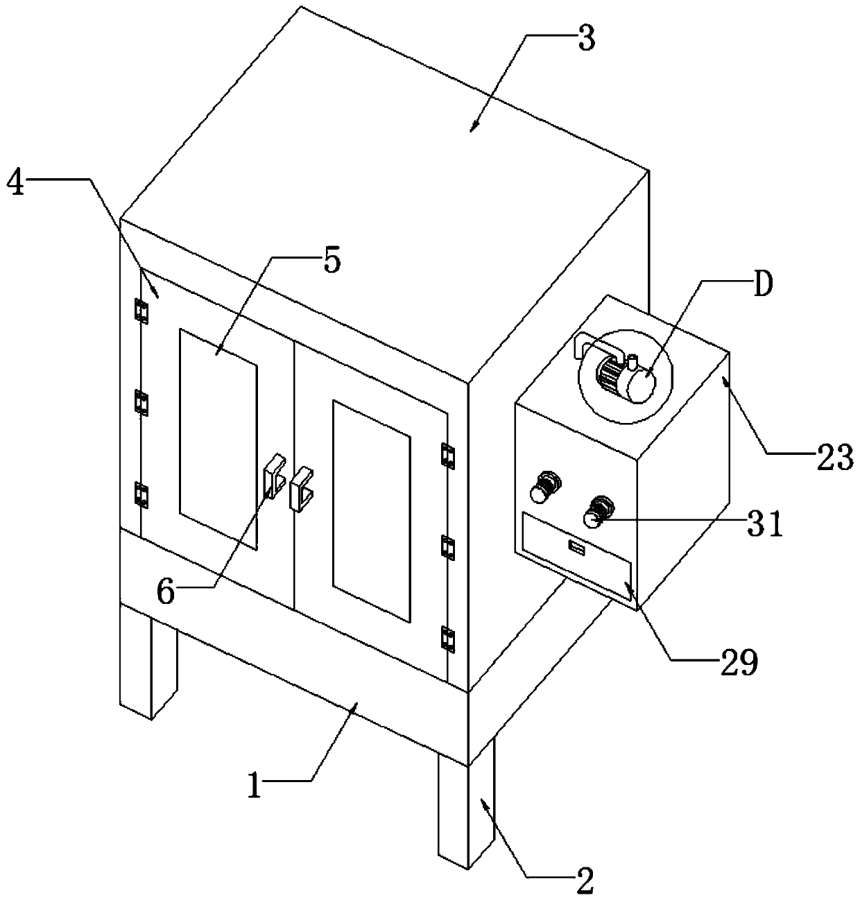 Deburring device for mold machining and using method