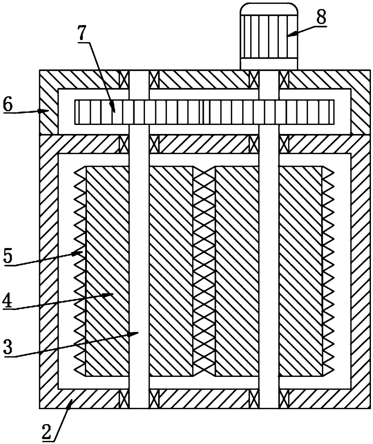 Electronic product recycling device