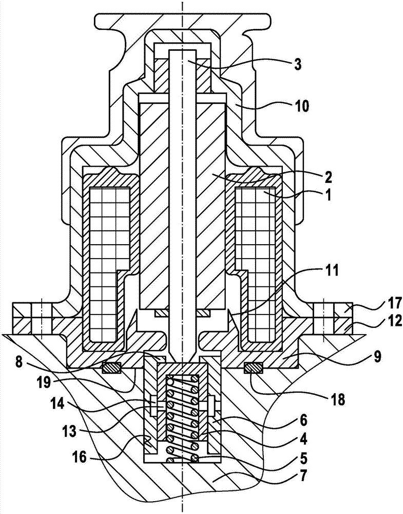 Proportional valve that can be electromagnetically actuated and high-pressure fuel pump having such a proportional valve