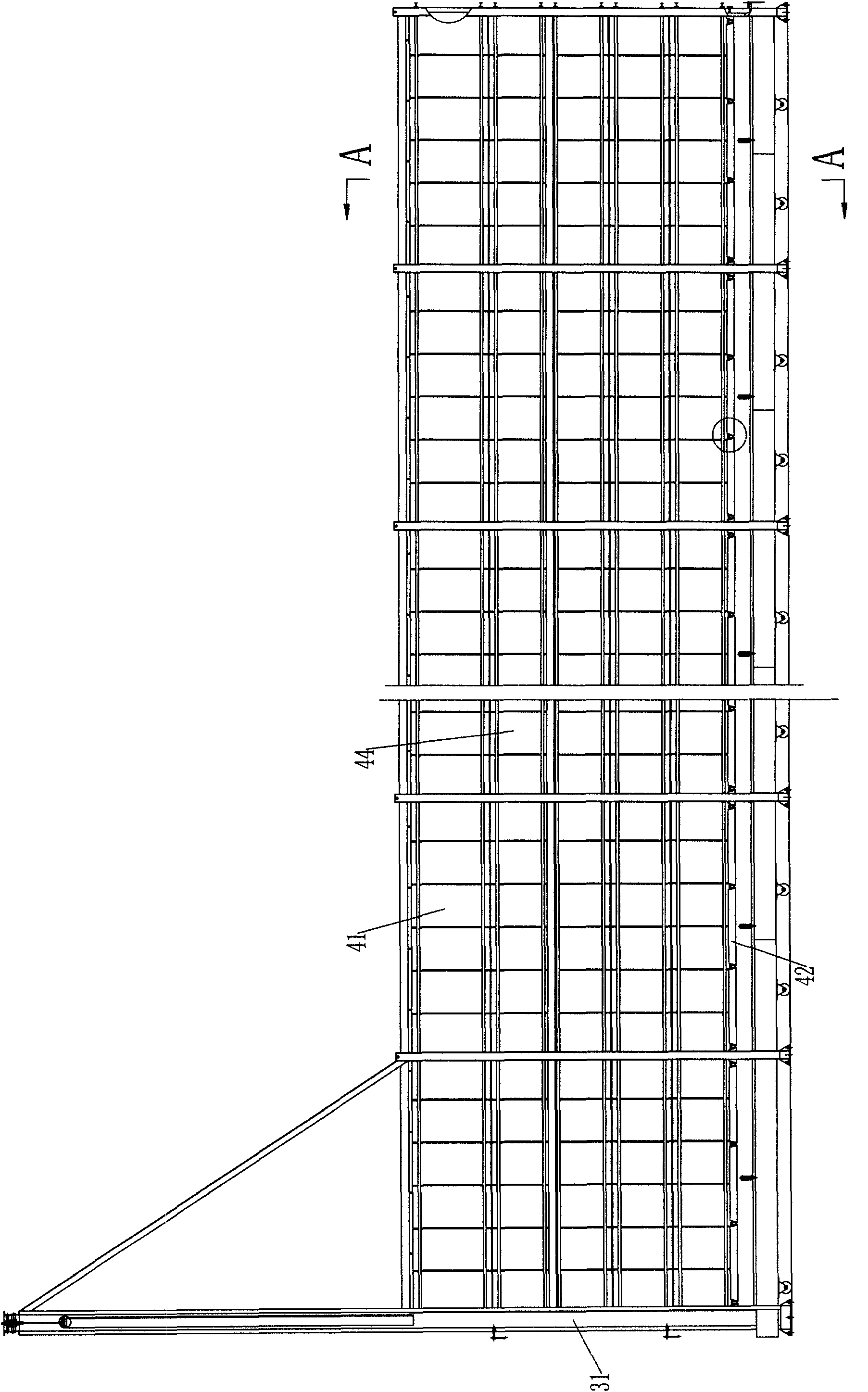 Trolley assembly annealing furnace