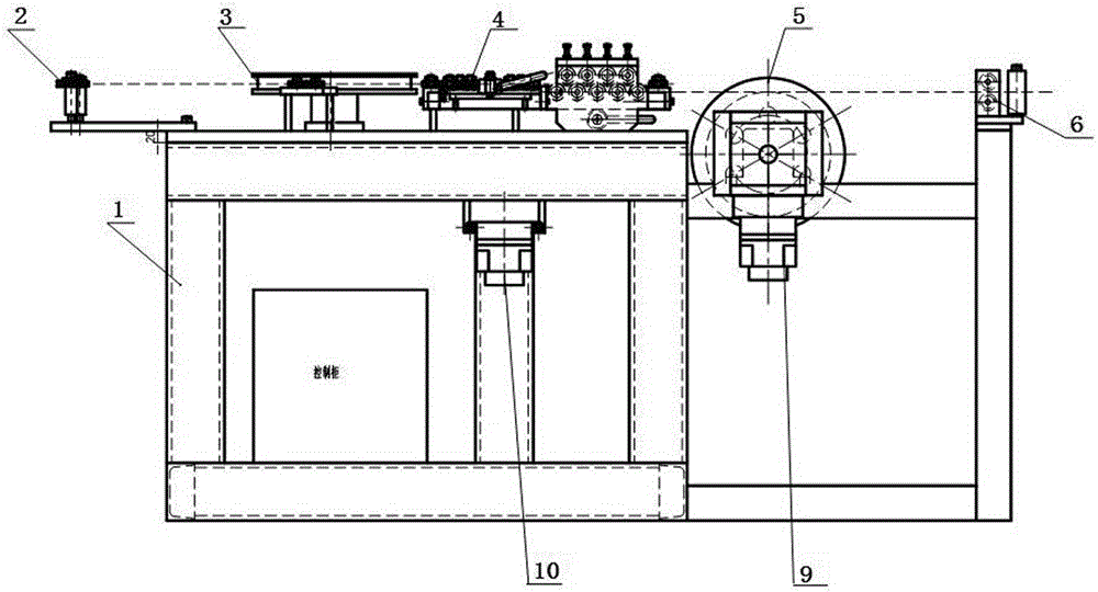 Disk take-up machine