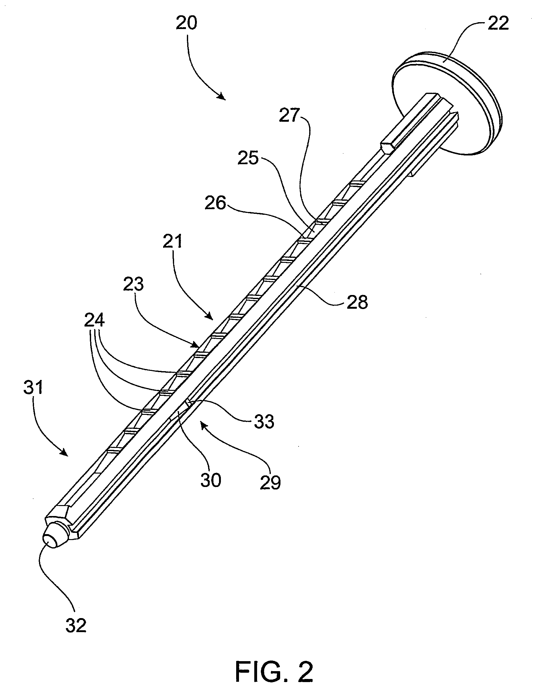 Automatically disabled syringe