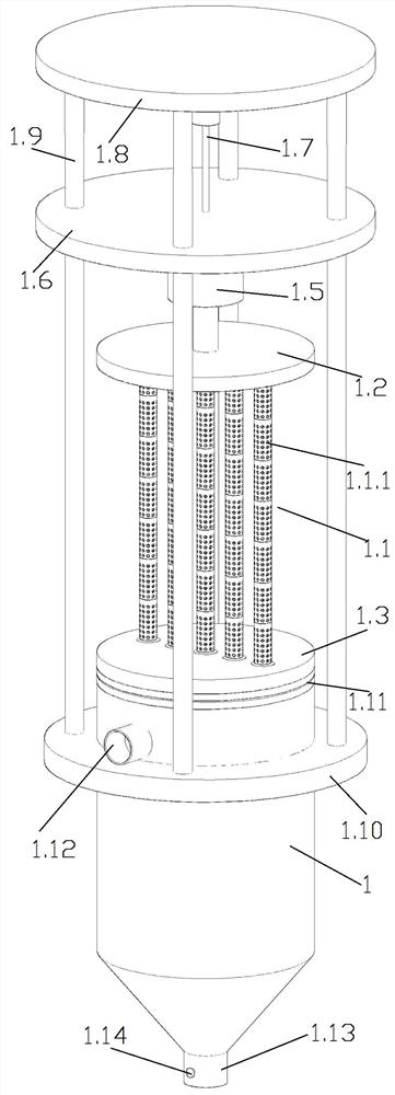 Method for improving fermentation yield in production of neomycin sulfate and fermentation device