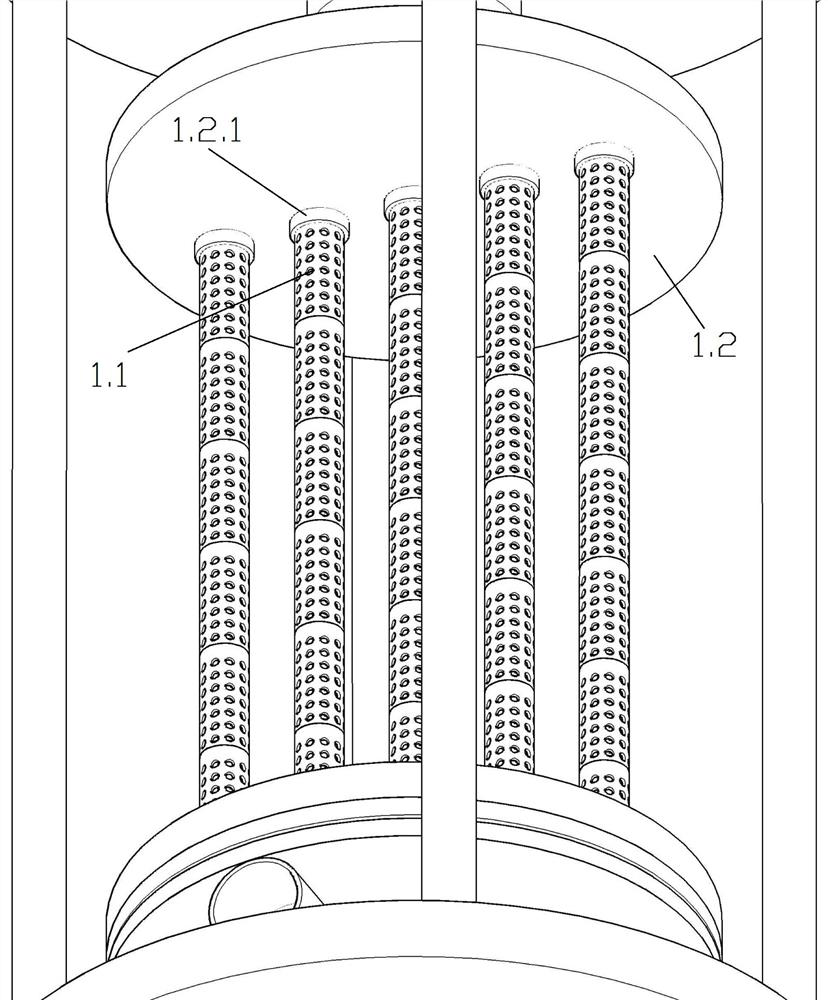 Method for improving fermentation yield in production of neomycin sulfate and fermentation device