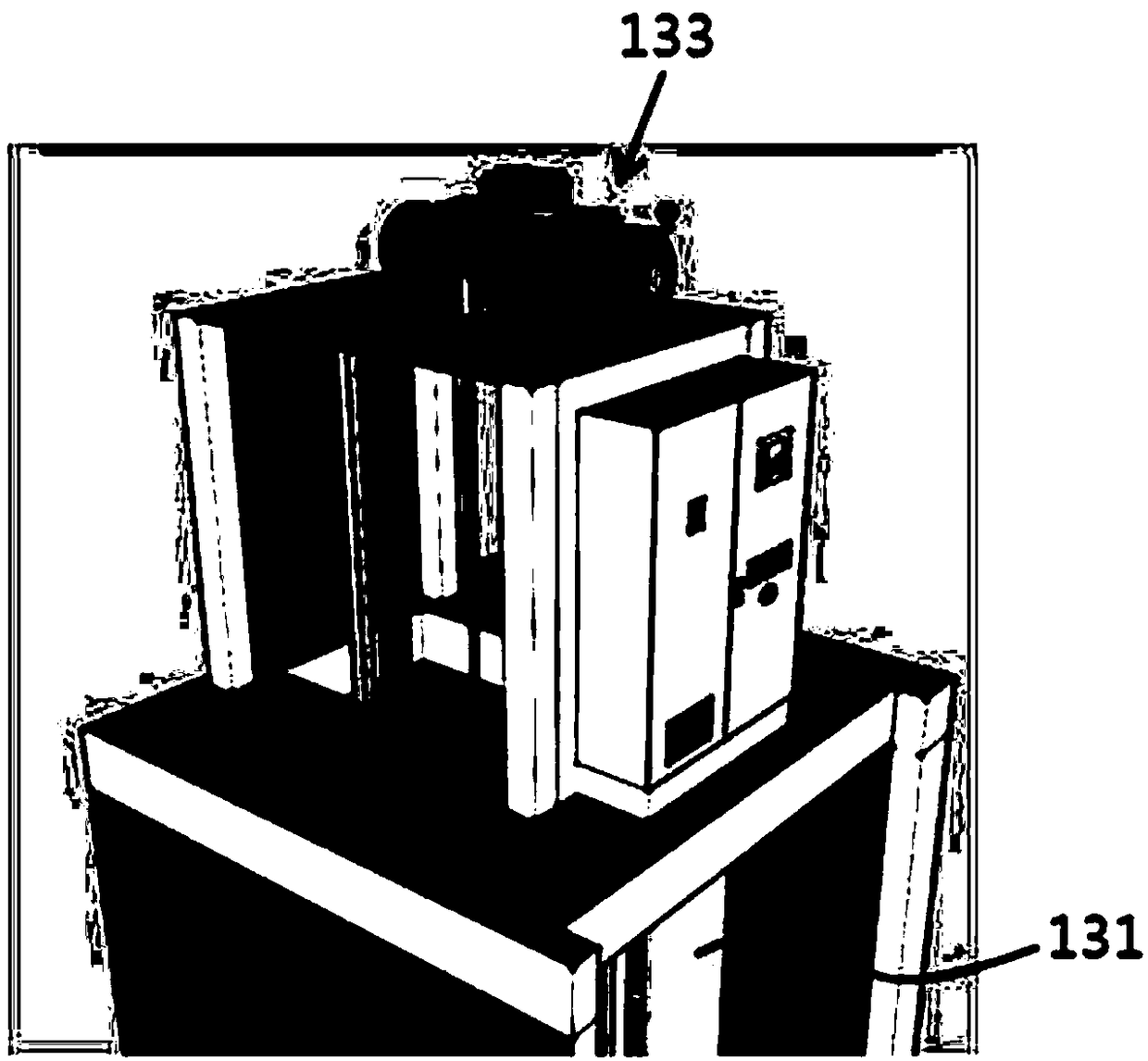 Automatic system for transporting the package into a apartment house