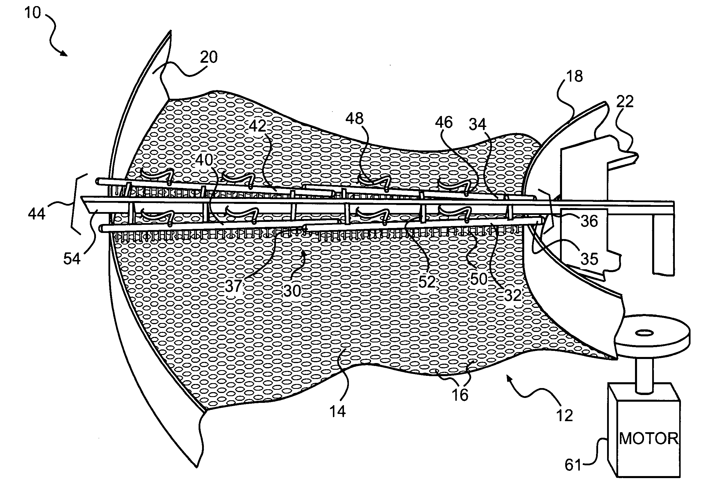 Method of filtering phosphate utilizing a rotary table filter or horizontal table filter