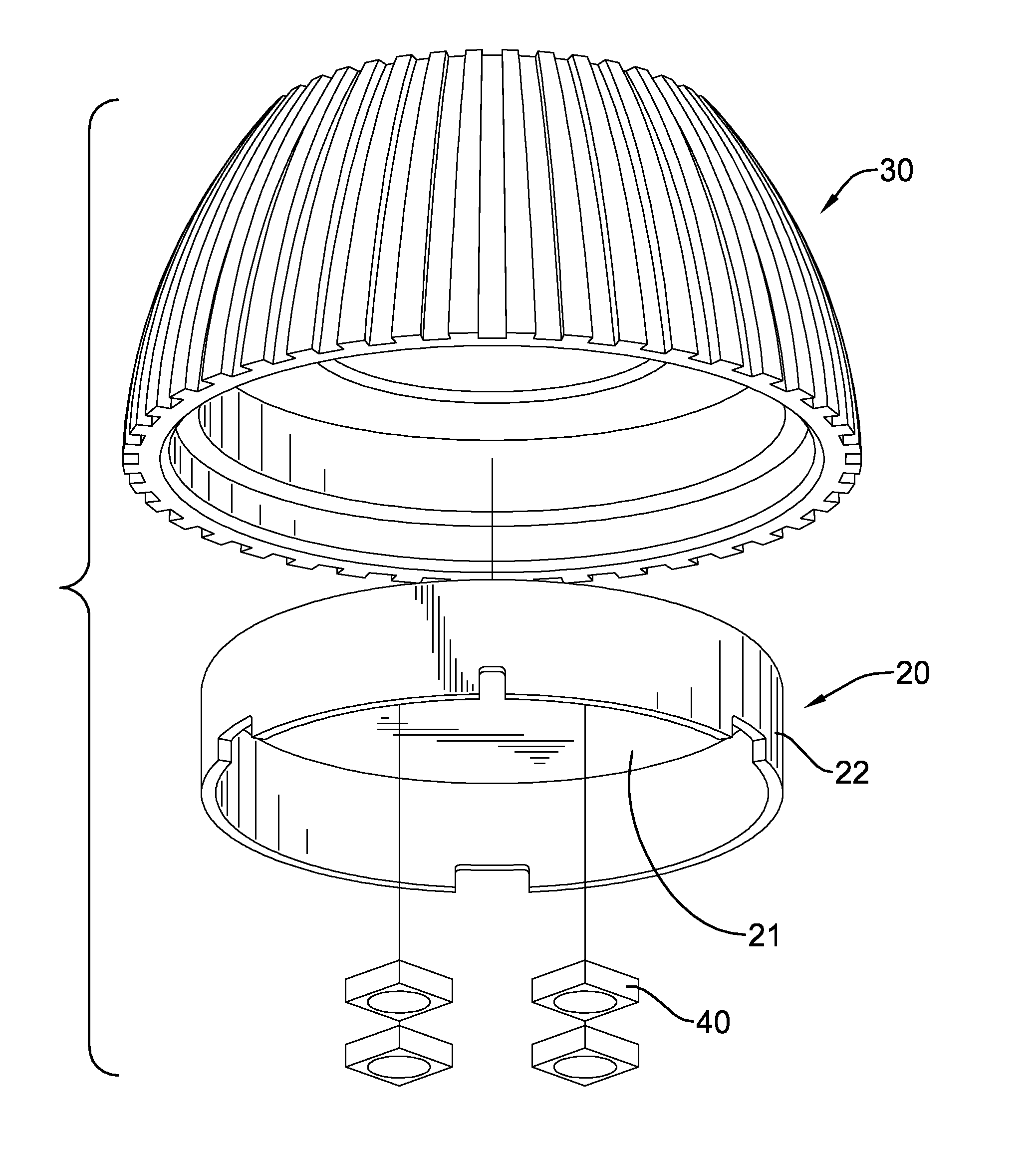 Manufacturing method of a heat conductive device for a light-emitting diode