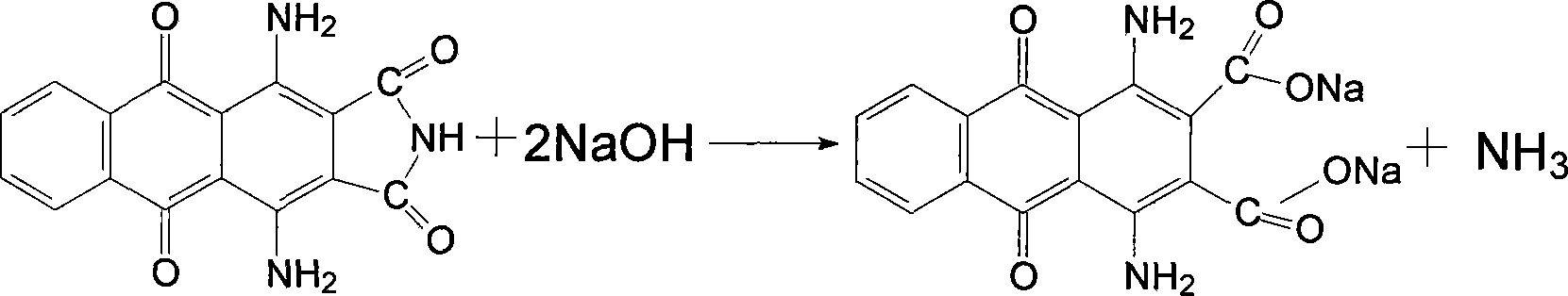 Improved technique for synthesizing dispersion blue 60