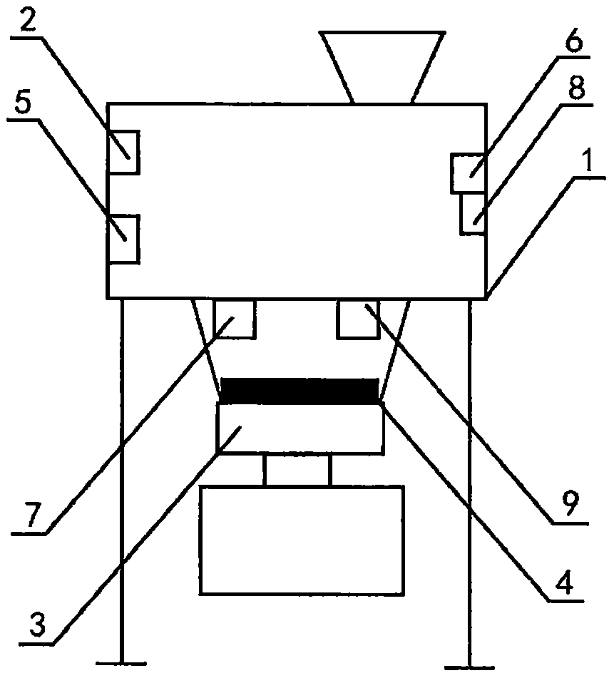 Intelligent sensing selecting assembly of jigging machine