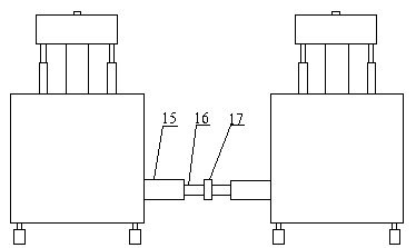 Series-connection feeding table