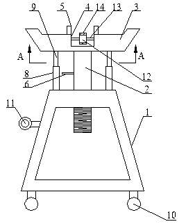 Series-connection feeding table