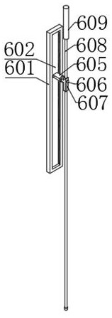 Pipeline interior flushing device for underground pipeline construction