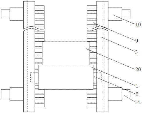 Integrated device for snow removal and drying of power device surface