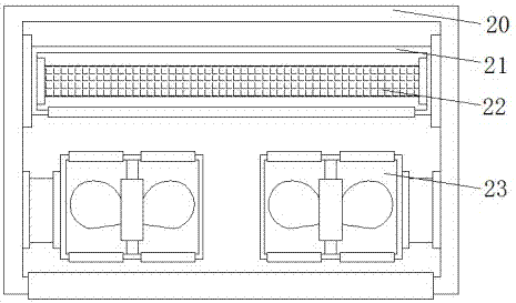 Integrated device for snow removal and drying of power device surface