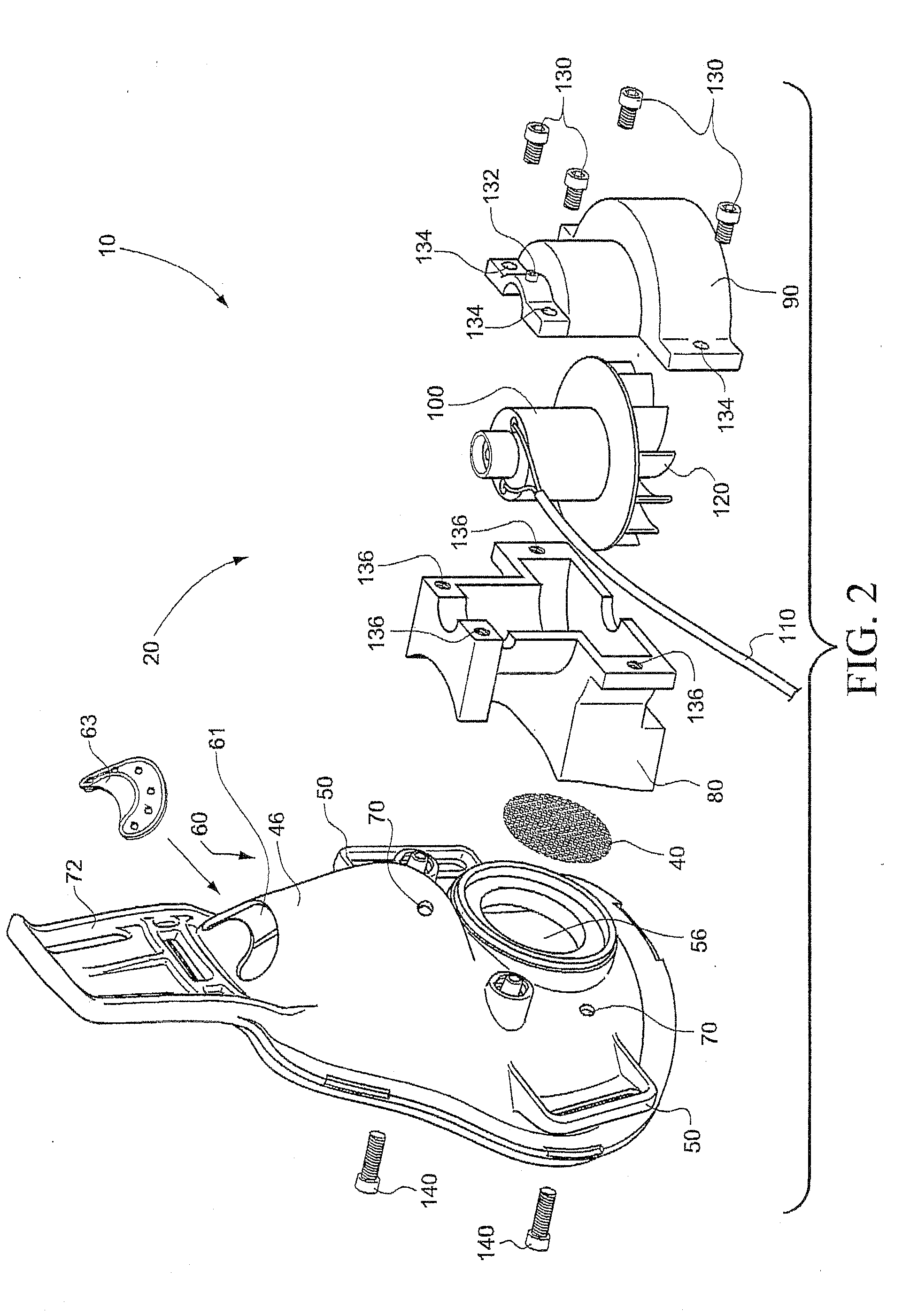 Ventilator mask and system