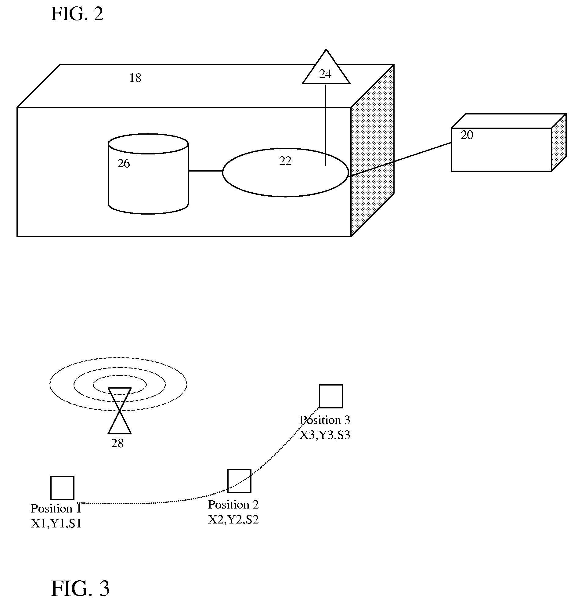 System and method for determining geographic location of wireless computing devices