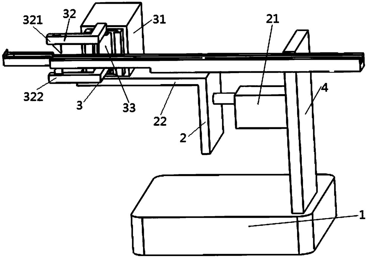 Material distribution mechanism special for small-size stamping parts