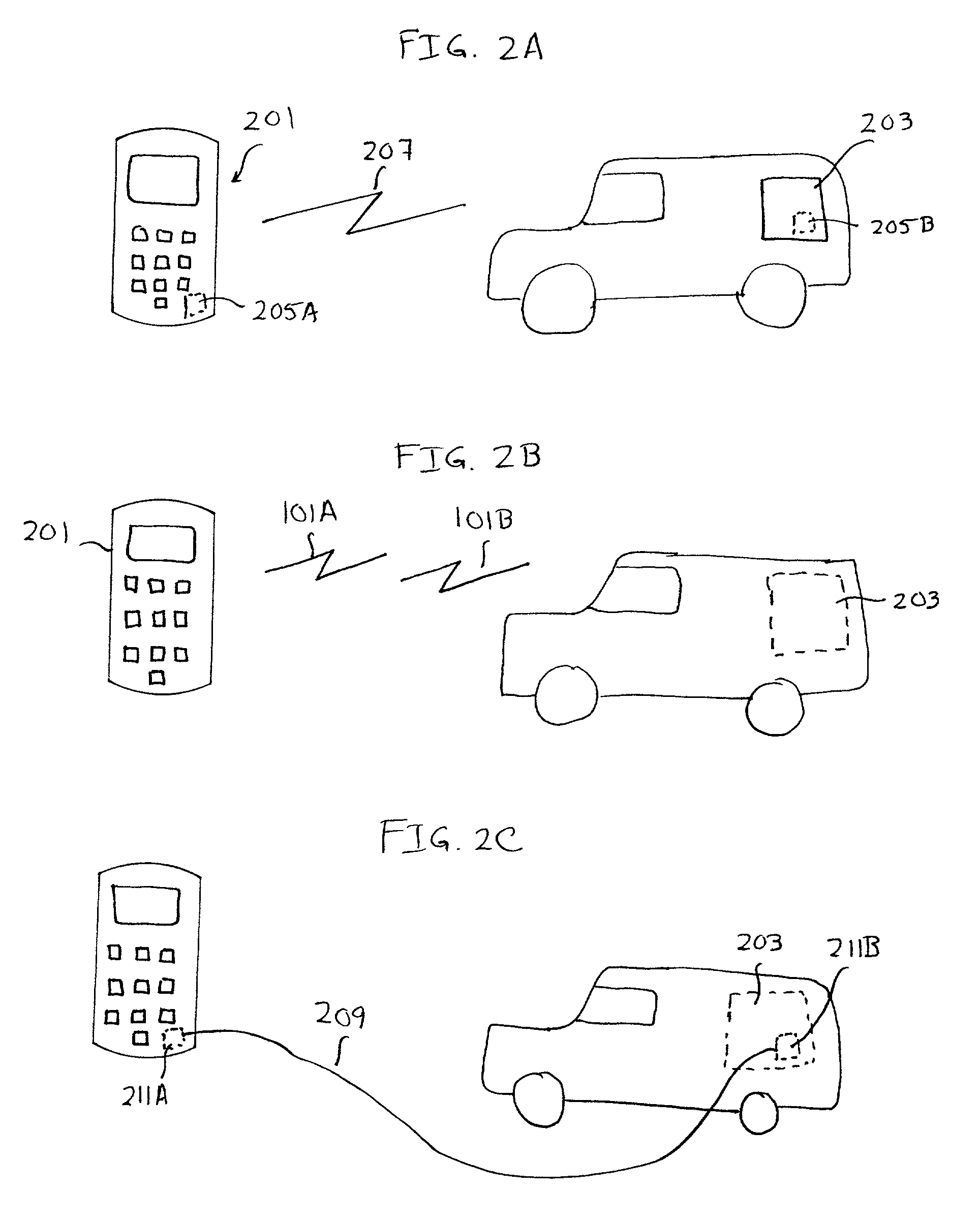 Sharing of wireless telephone services for a personal wireless telephone and a vehicular wireless telephone