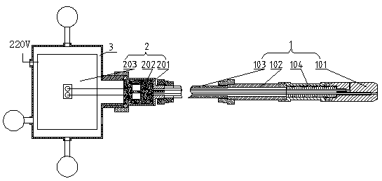 Differential pressure controller for liquid level detection and measuring method