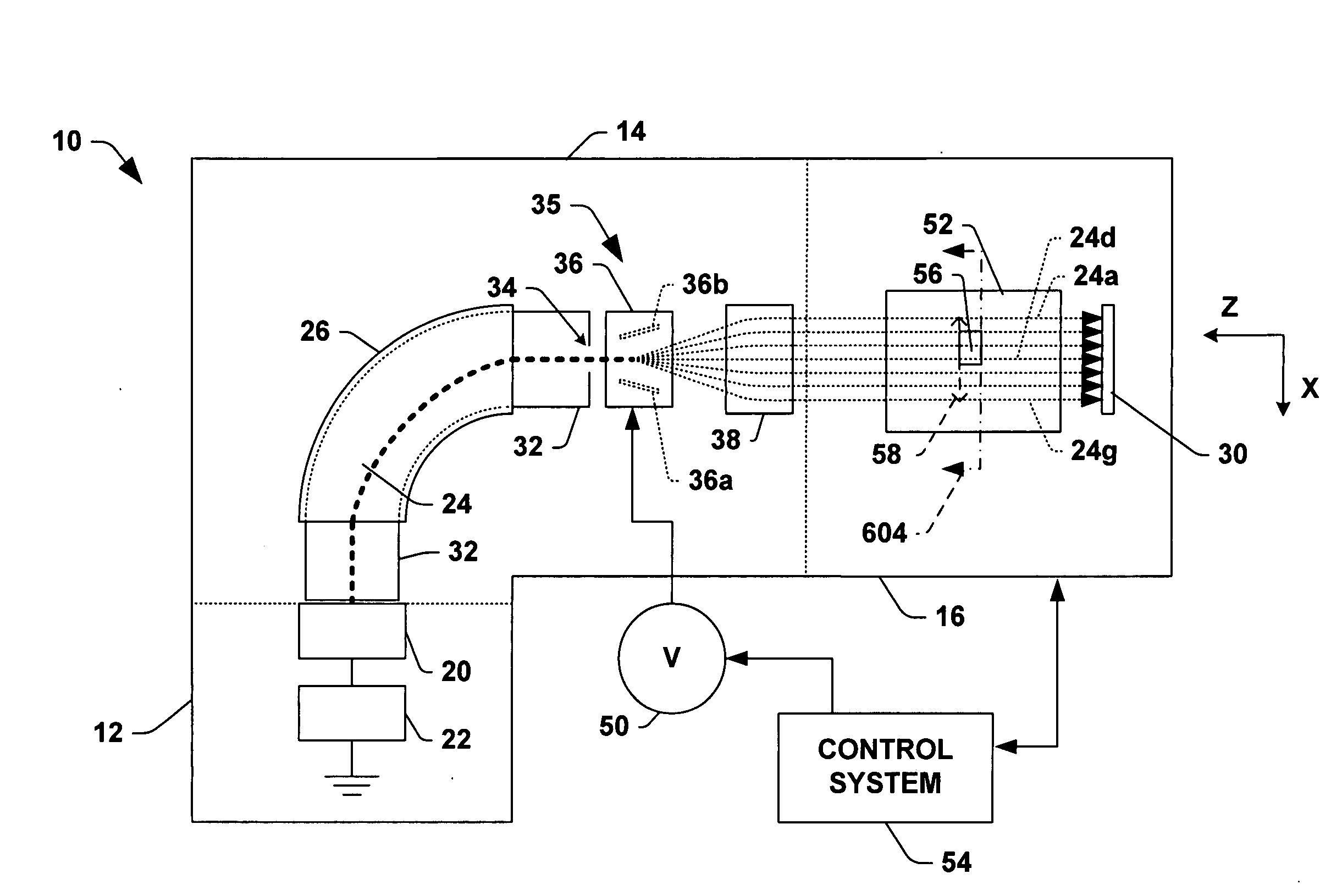 Methods for rapidly switching off an ion beam