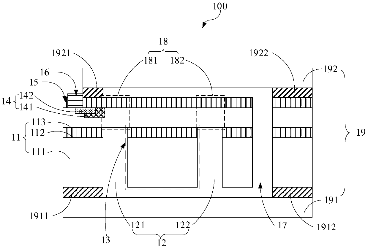 Piezoresistive biaxial motion sensor and manufacturing method thereof