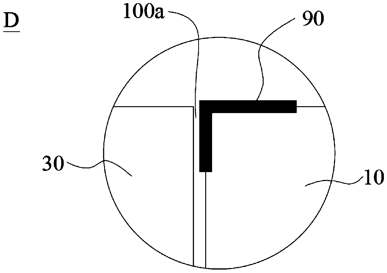 Level crossing structure of rail transit