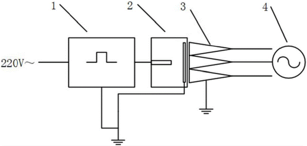 Three-channel runaway electron energy spectrum measuring device under nanosecond pulse discharge