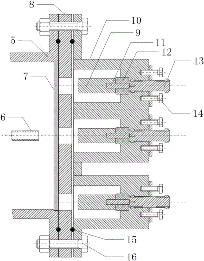 Three-channel runaway electron energy spectrum measuring device under nanosecond pulse discharge