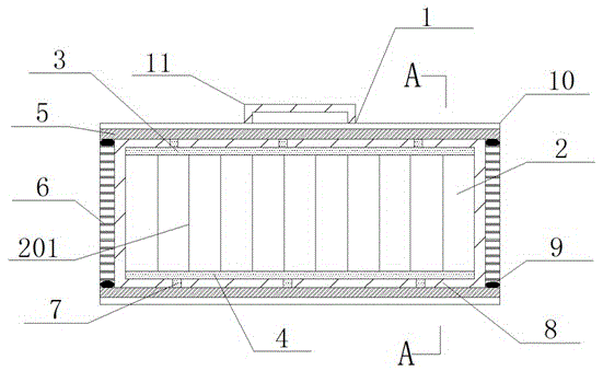 Shockproof capacitor