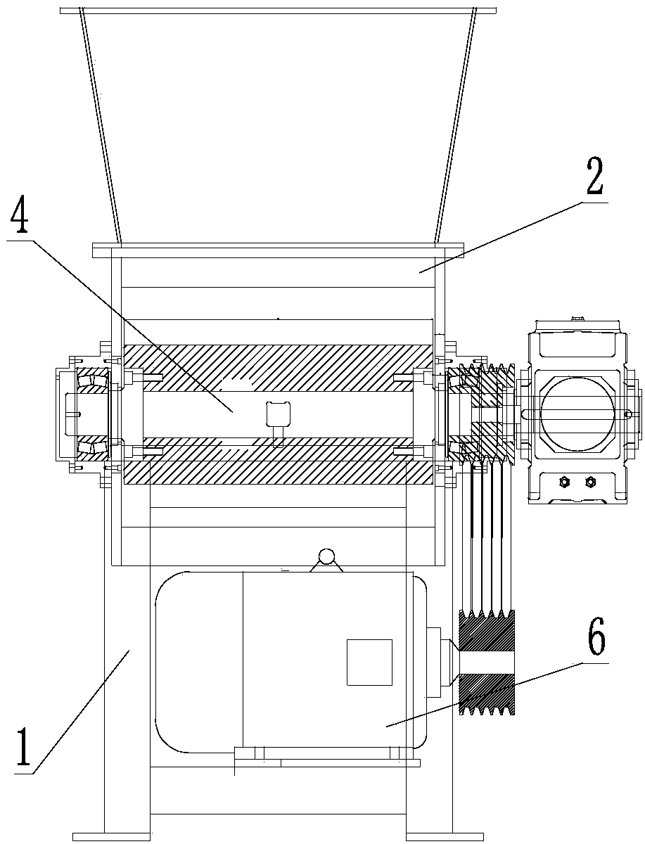 Shredding machine