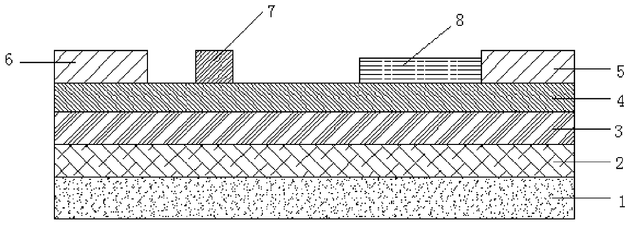 Gallium nitride transistor structure and preparation method thereof