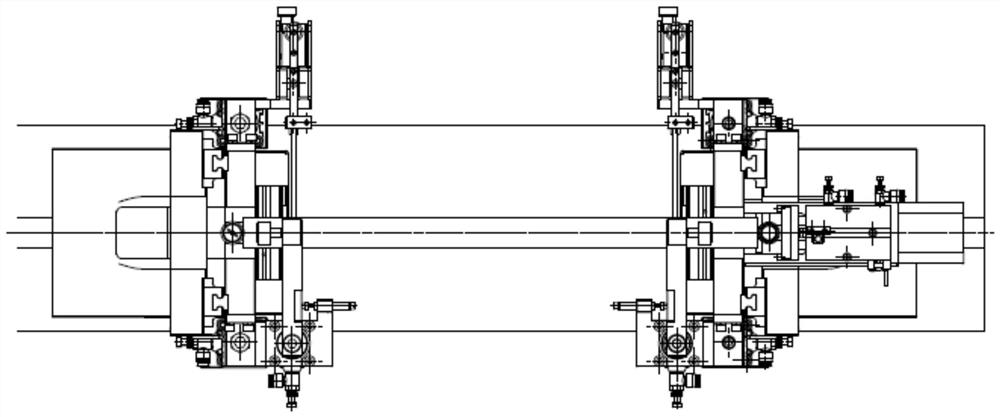 High-precision lower drive type roller driving mechanism