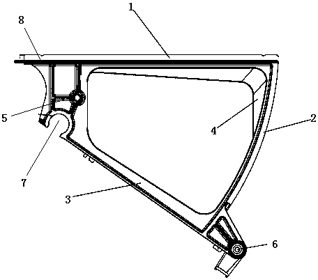 Aluminum alloy stair