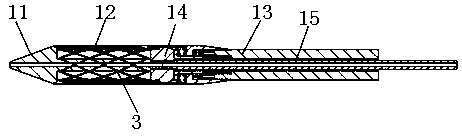 Delivery catheter and delivery device for prosthetic valve