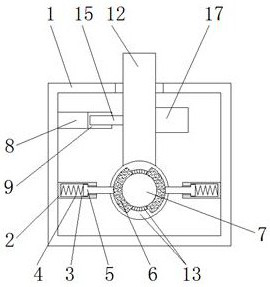 Oil stain cleaning device for automobile part machining