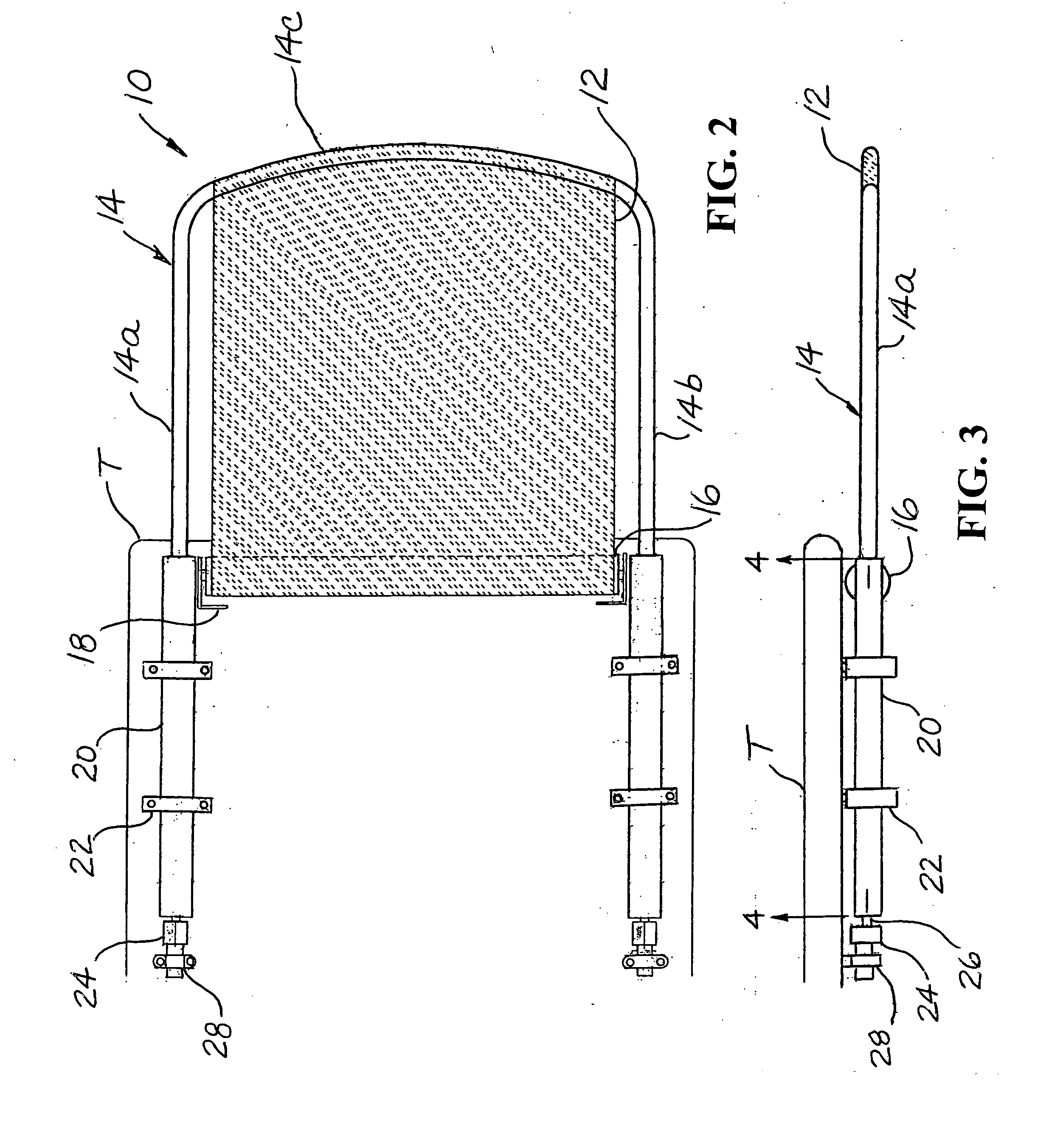 Retractable bimini top device