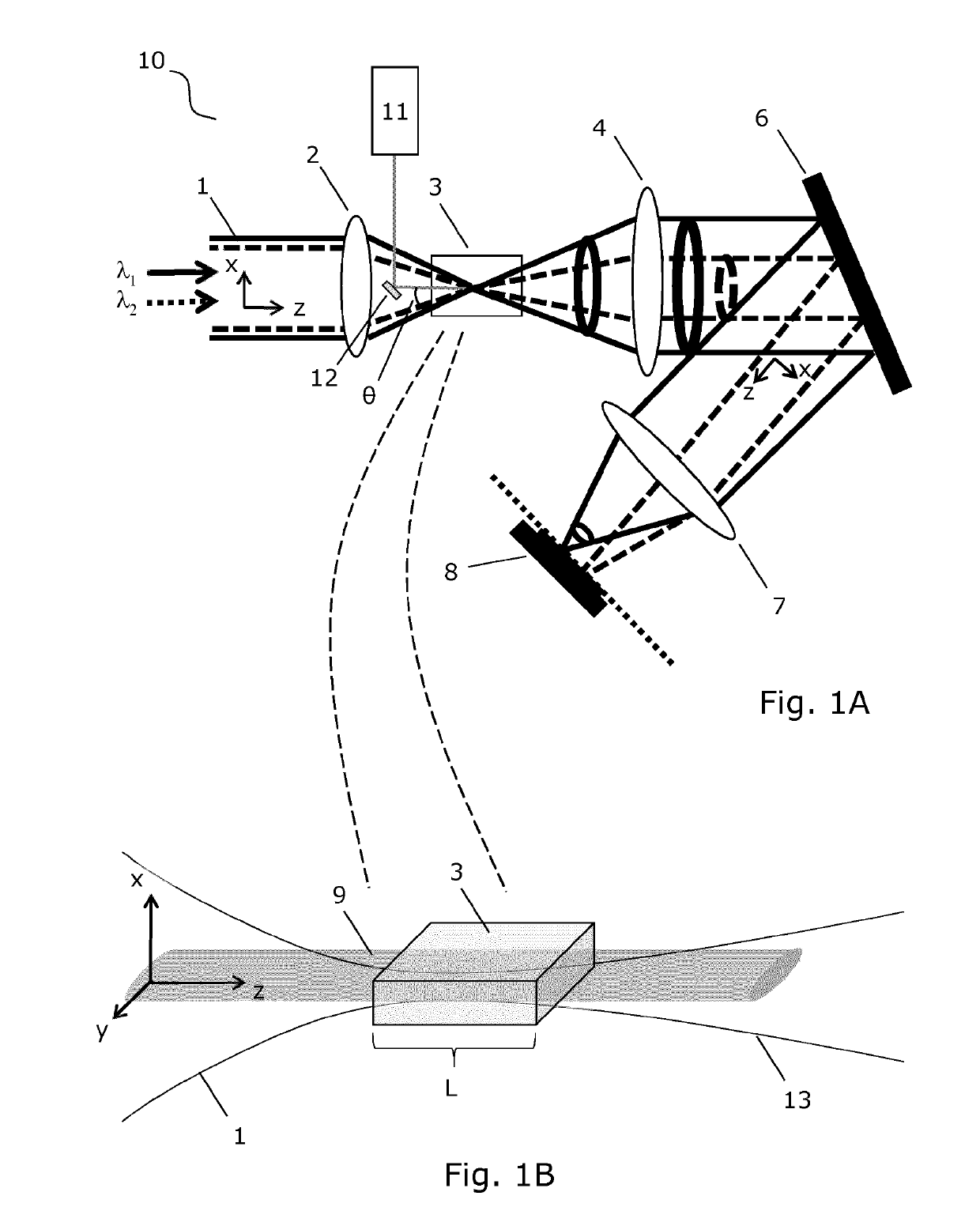 Infrared upconversion spectrometer for the mid-ir range